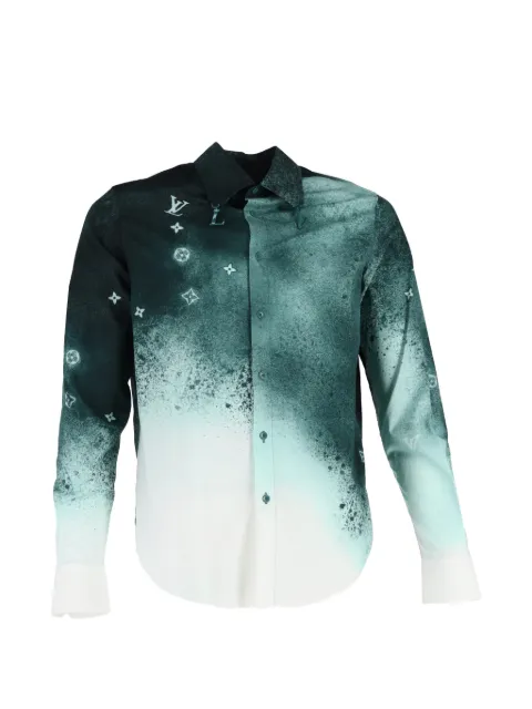 Louis Vuitton Pre-Owned monogram print long-sleeve shirt
