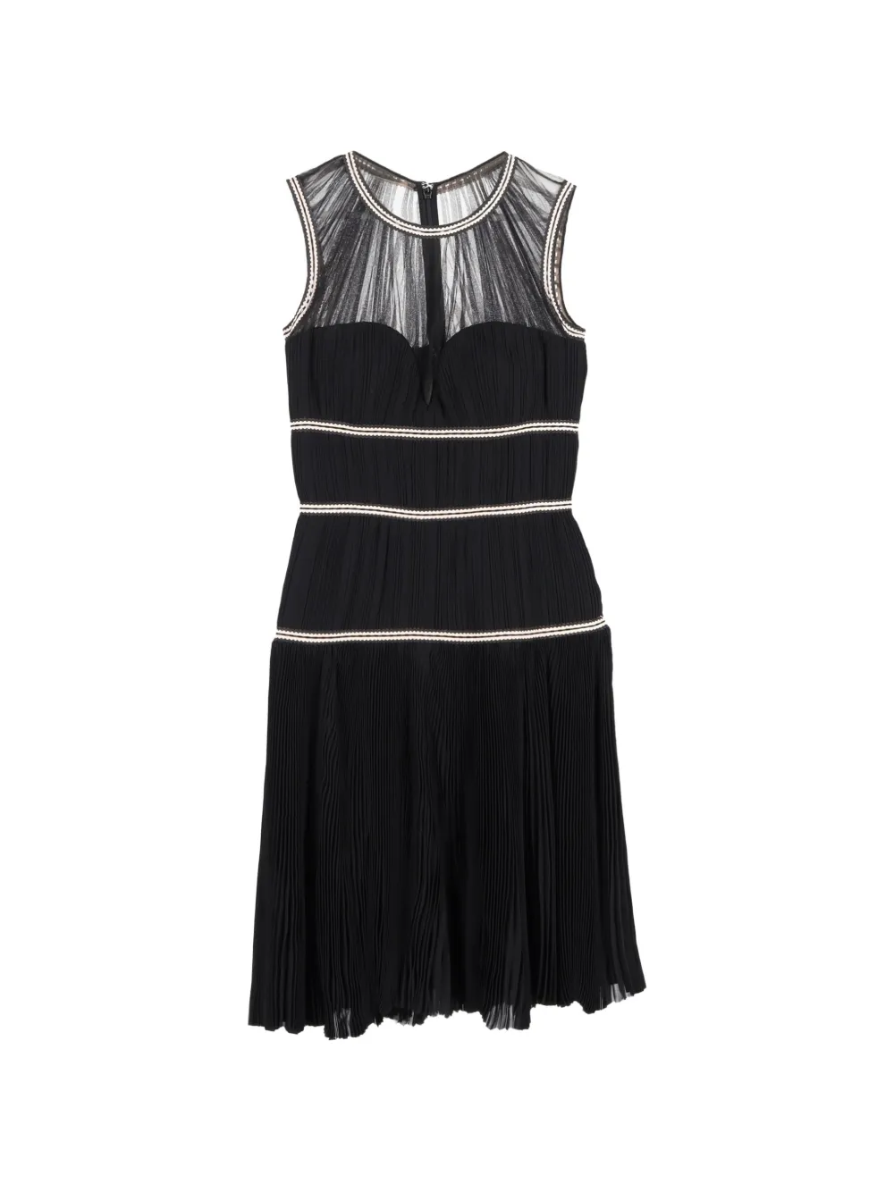 Alexander McQueen Pre-Owned A-line sleeveless dress - Nero
