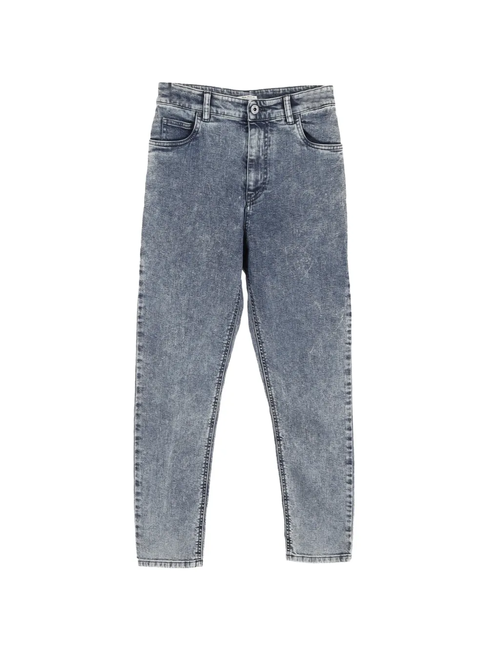 Miu Miu Pre-Owned washed-effect jeans - Blu
