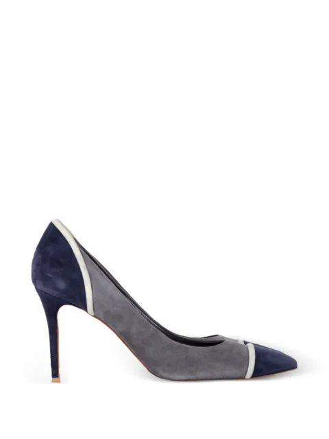 Gianvito Rossi color-block pointed pumps