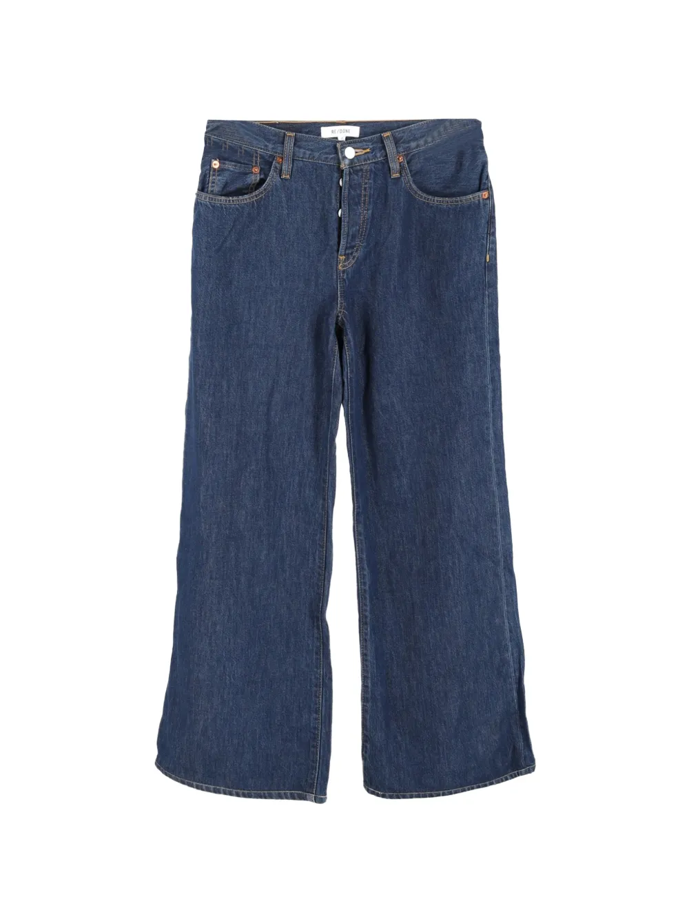 RE/DONE wide-leg jeans - Blu