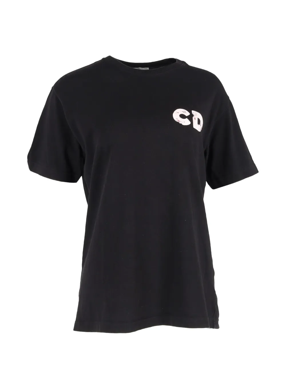 Christian Dior Pre-Owned 2020 x x Daniel Arsham printed T-shirt - Nero