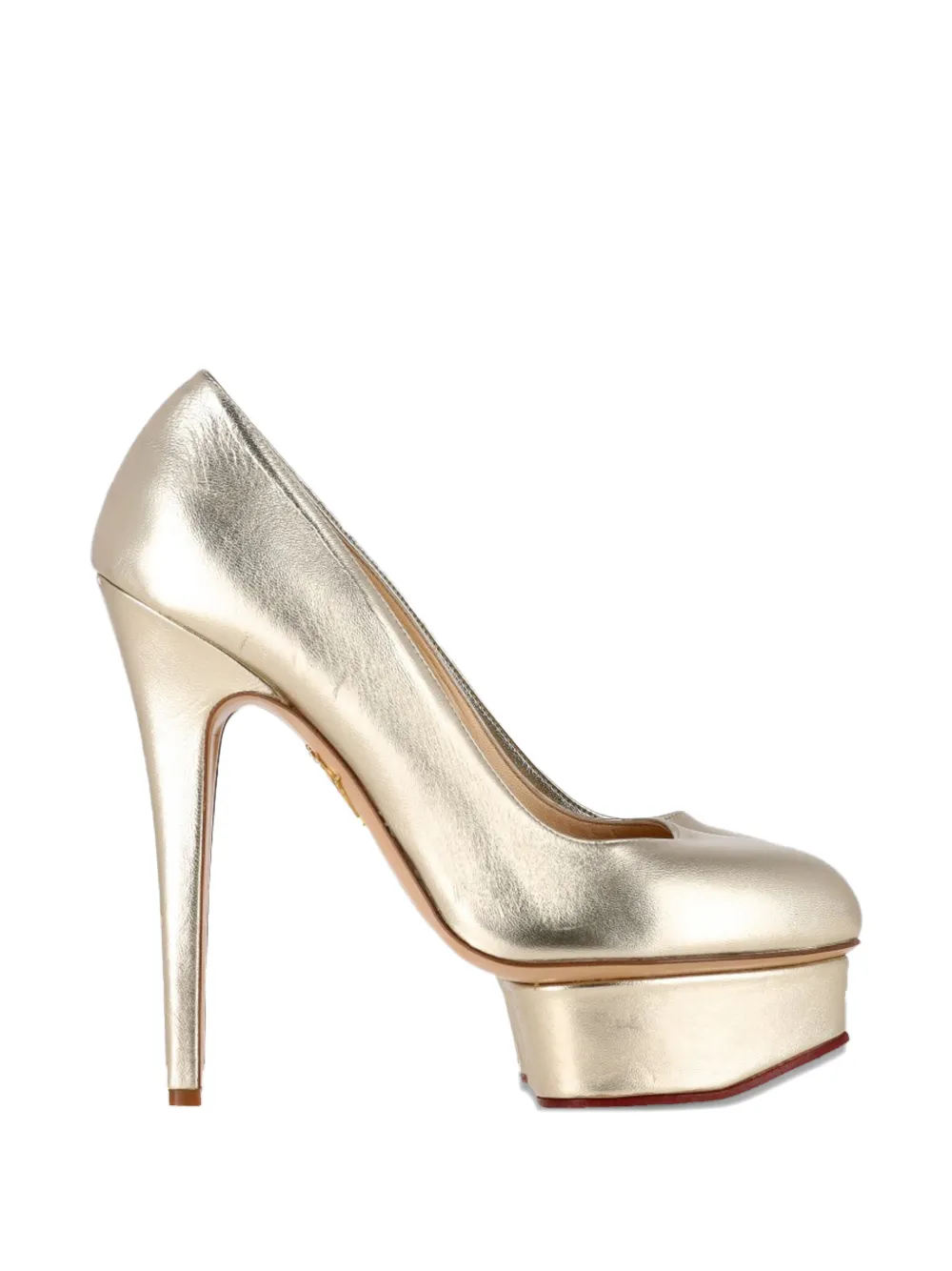 Charlotte Olympia Dolly platform pumps - Oro