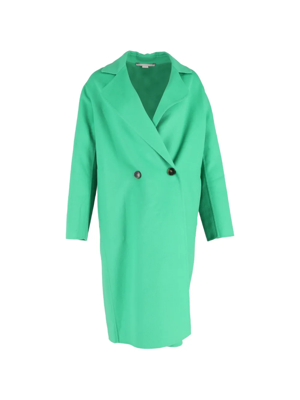 Stella McCartney Pre-Owned double-breasted wool coat - Verde