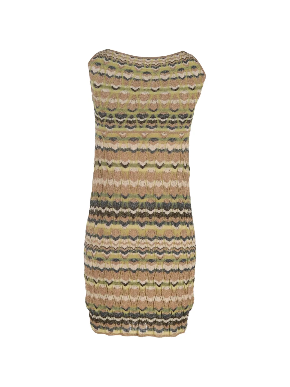 M Missoni Vintage Cutout mini dress - Beige