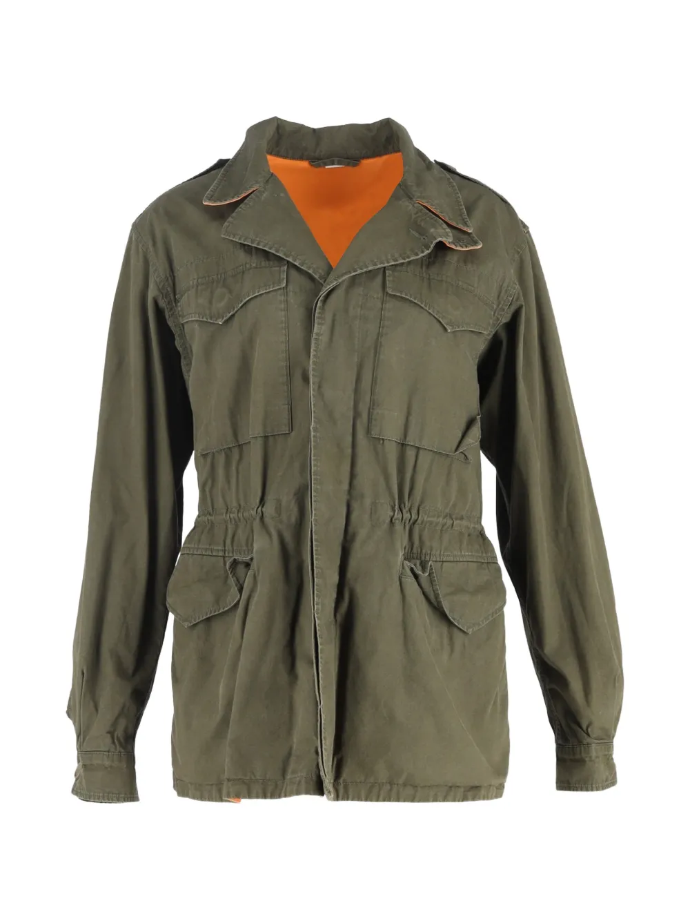 Gucci Pre-Owned logo cotton jacket - Verde