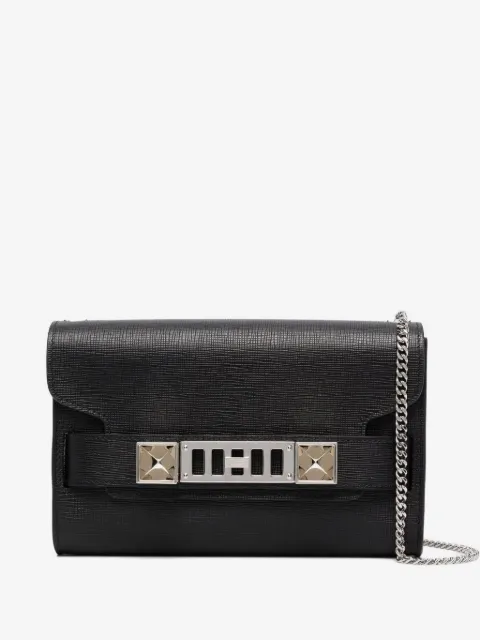 Proenza Schouler clasp-fastening chain-strap clutch bag 
