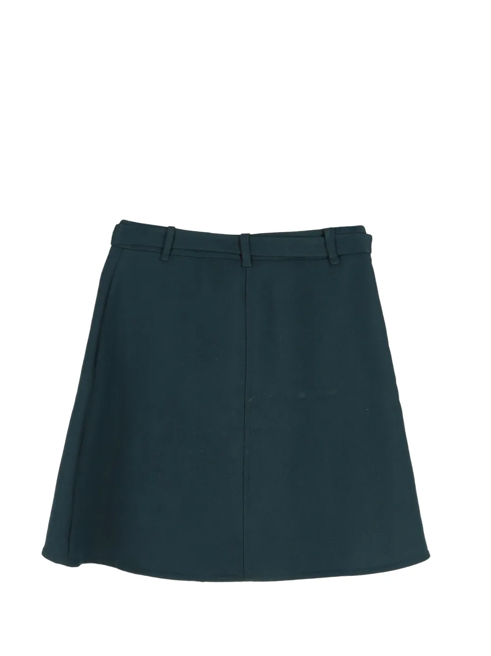 Buttoned Mini Skirt
