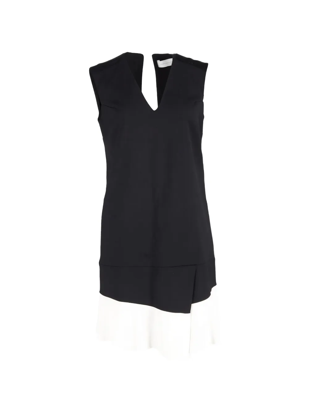 Victoria Beckham V-neck mini dress - Black