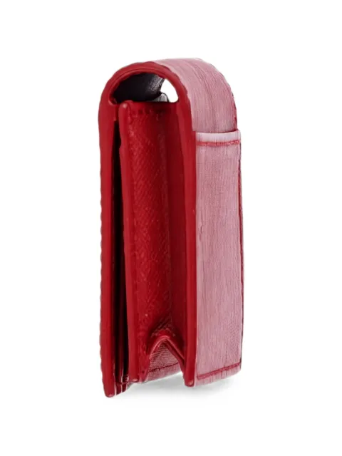 Montblanc logo-plaque flap card holder