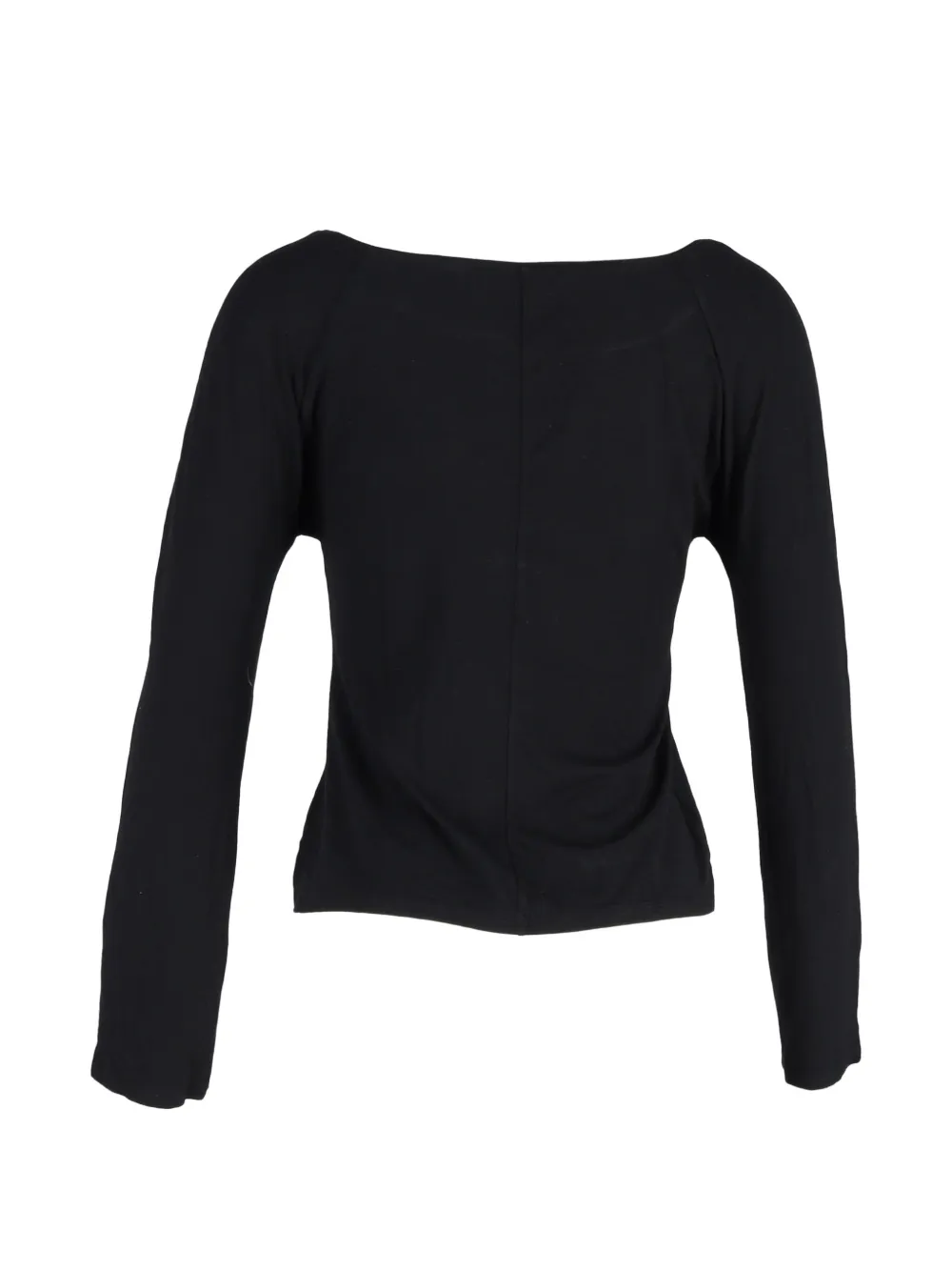 Boat-Neck Long-Sleeve T-Shirt