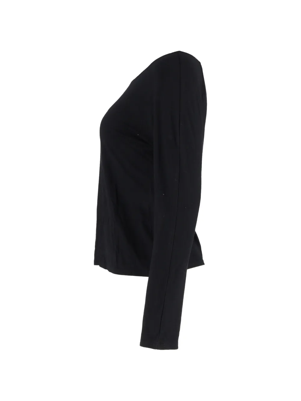 Boat-Neck Long-Sleeve T-Shirt