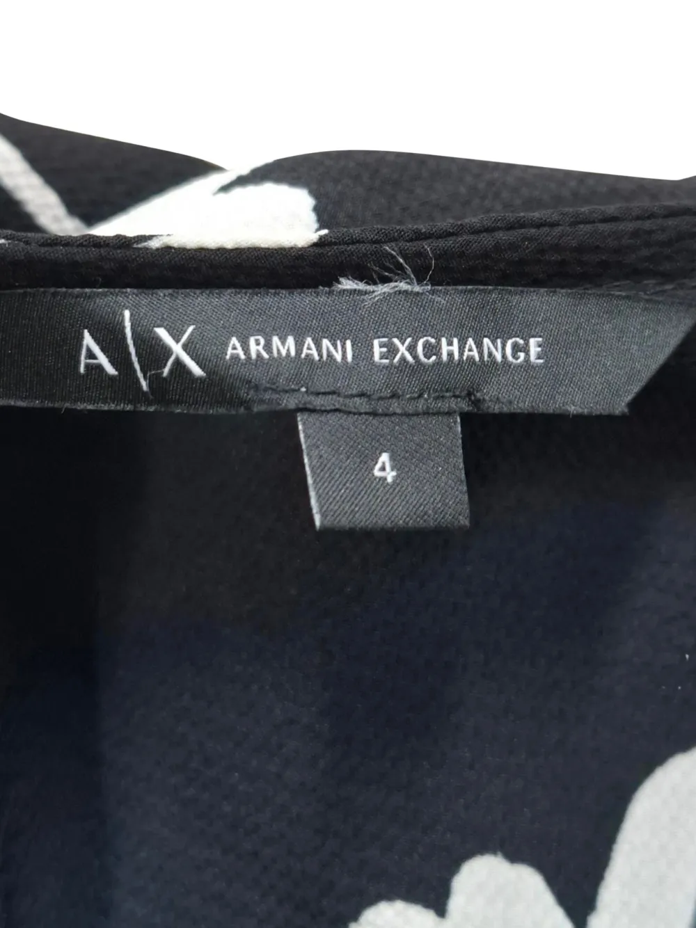 Giorgio Armani Pre-Owned floral-print midi dress - Zwart