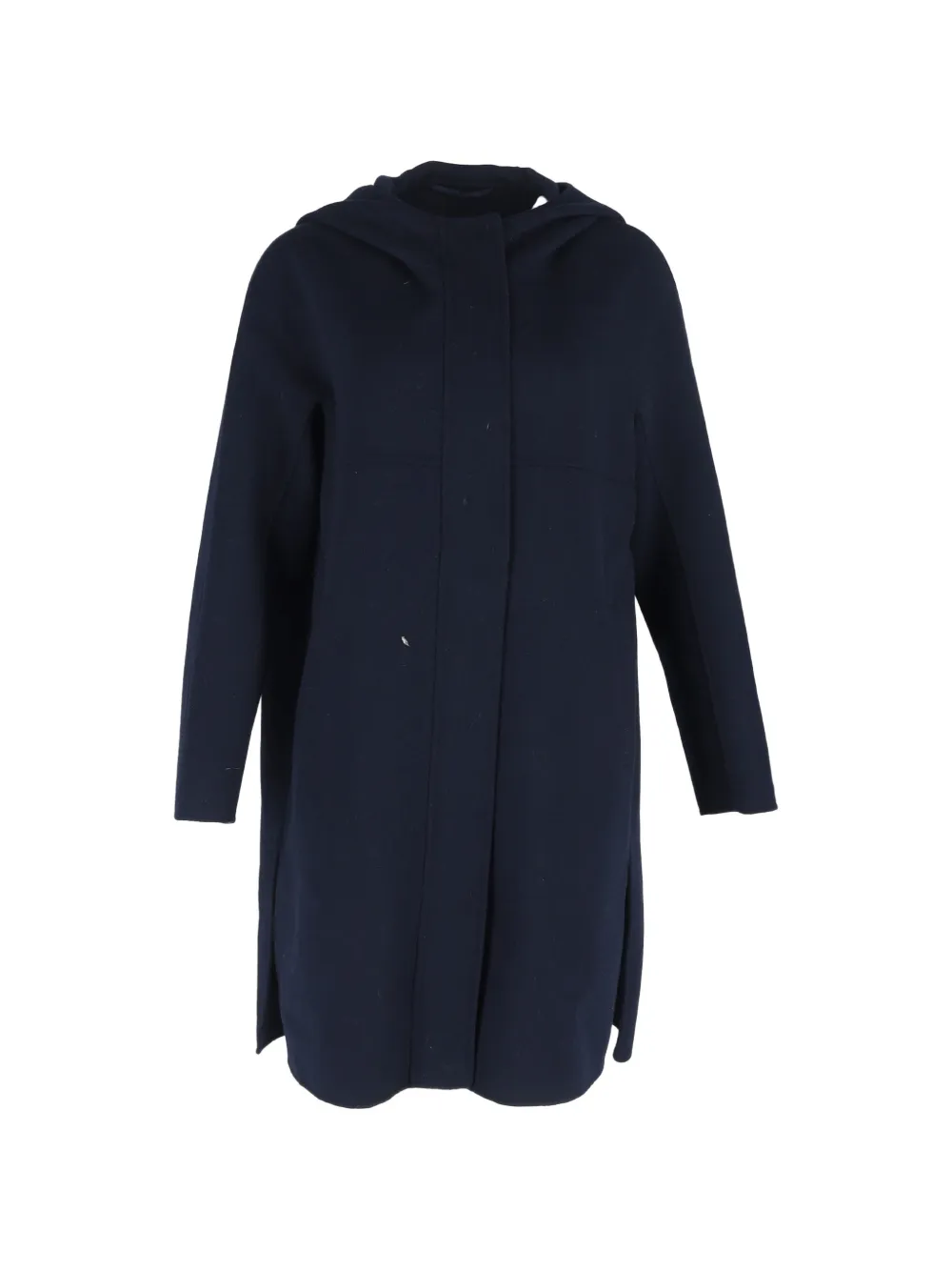 Max Mara hooded coat - Blu