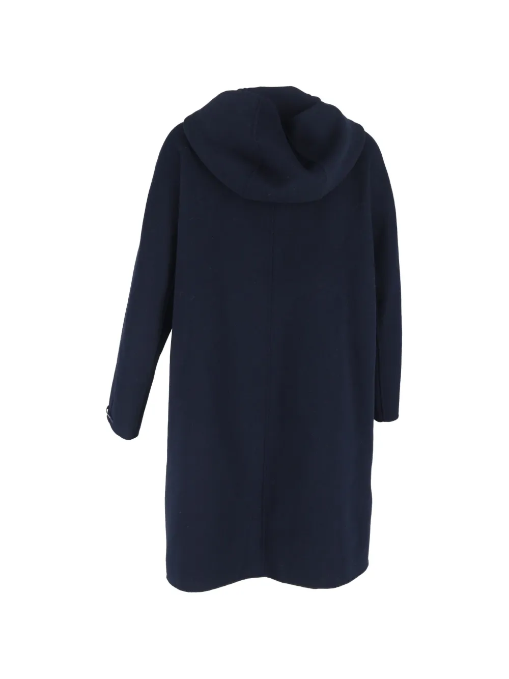 Max Mara hooded coat - Blauw