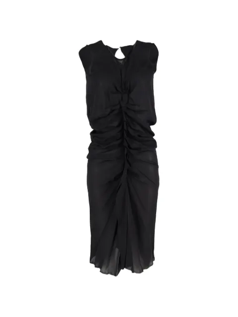 Isabel Marant Vintage robe mi-longue à design froncé