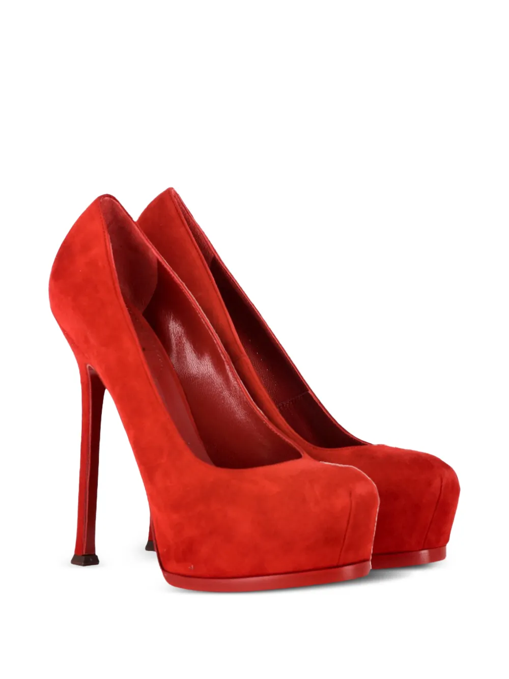 Saint Laurent Pre-Owned Tribtoo pumps - Rood
