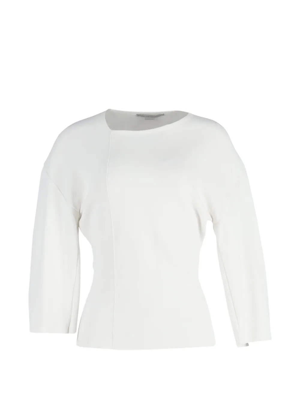 Stella McCartney Pre-Owned crew-neck long-sleeve top - Bianco