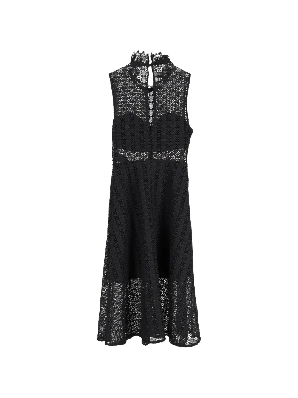 SANDRO Alisa midi dress - Zwart