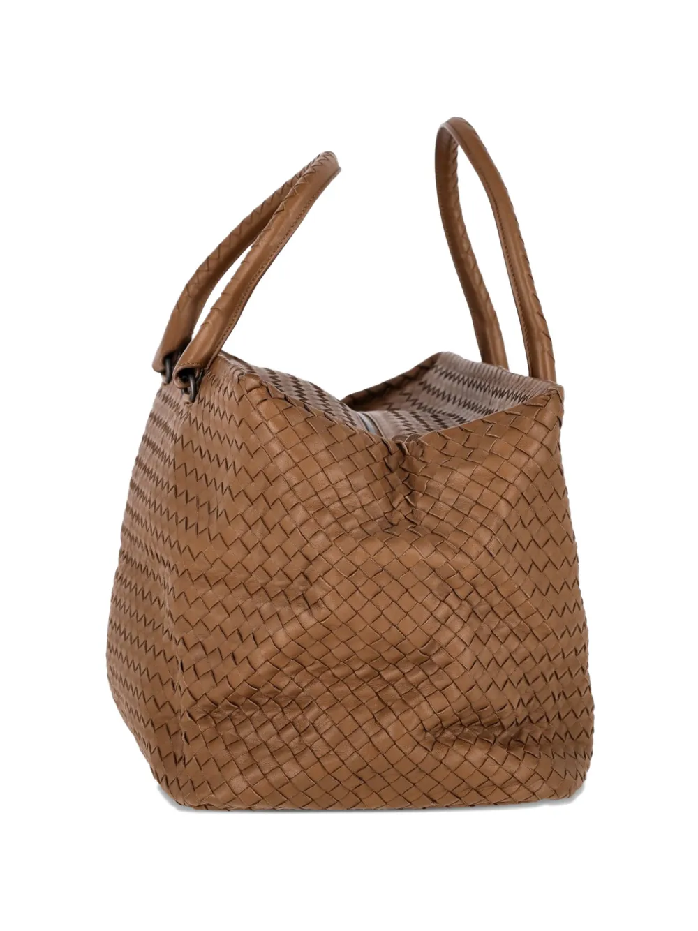 Bottega Veneta Pre-Owned Brick tote bag - Marrone