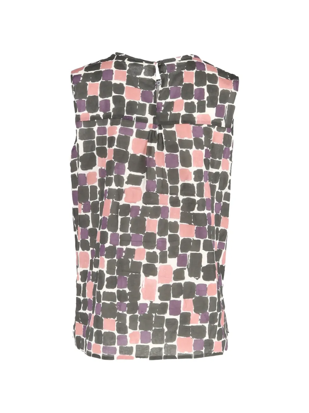 Printed Sleeveless Blouse