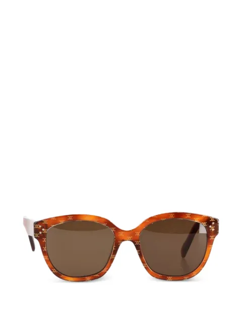 Celine Pre-Owned monogram oversized sunglasses