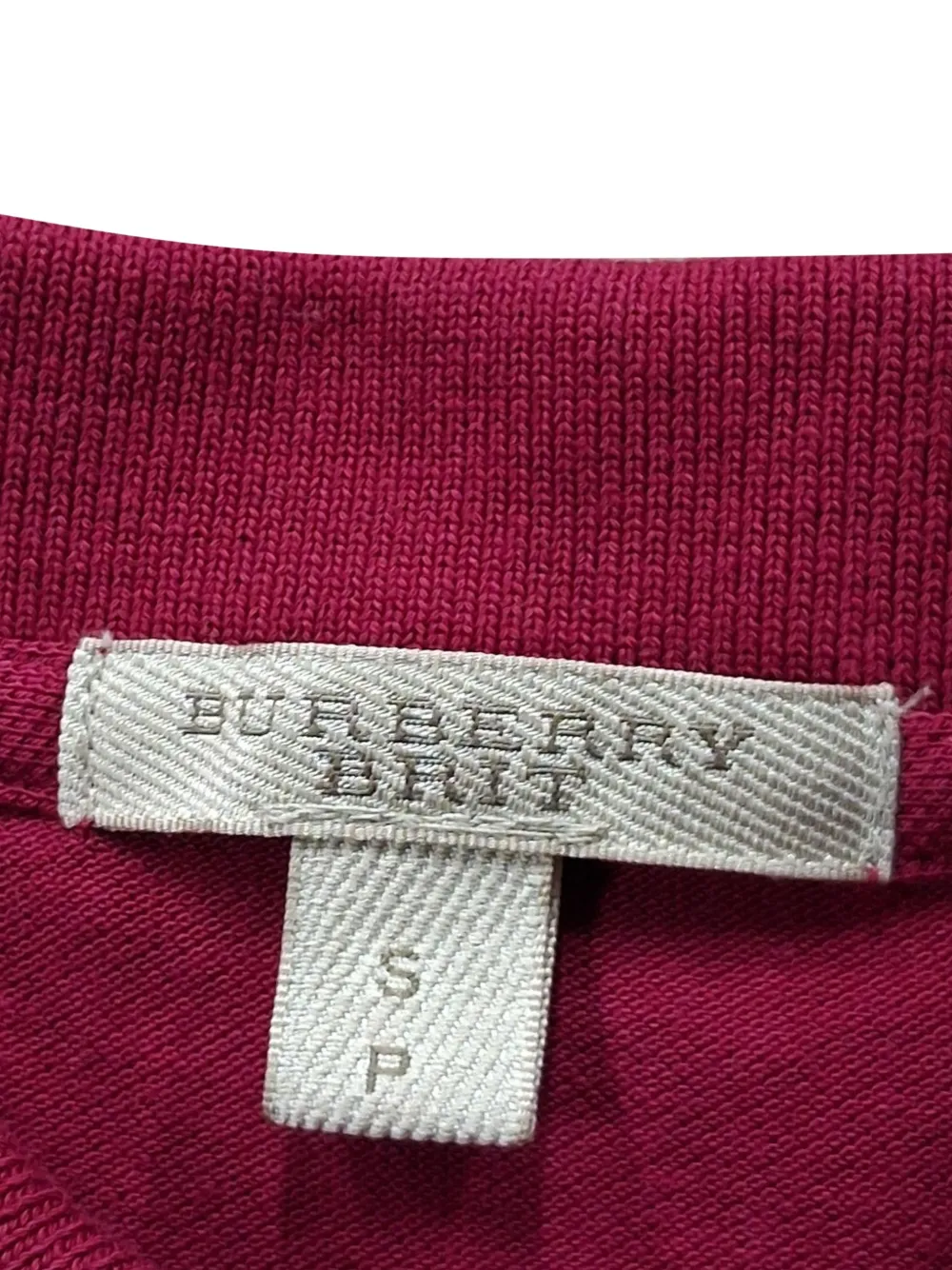  Burberry Pre-owned Contrasting-trim Short-sleeve Polo Shirt - Purple 