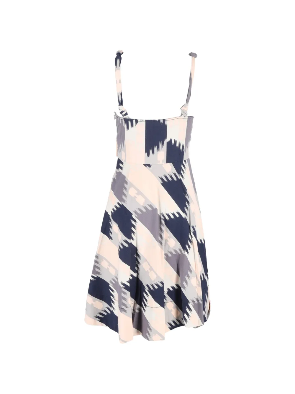 Marc Jacobs Vintage Ikat midi dress - Beige