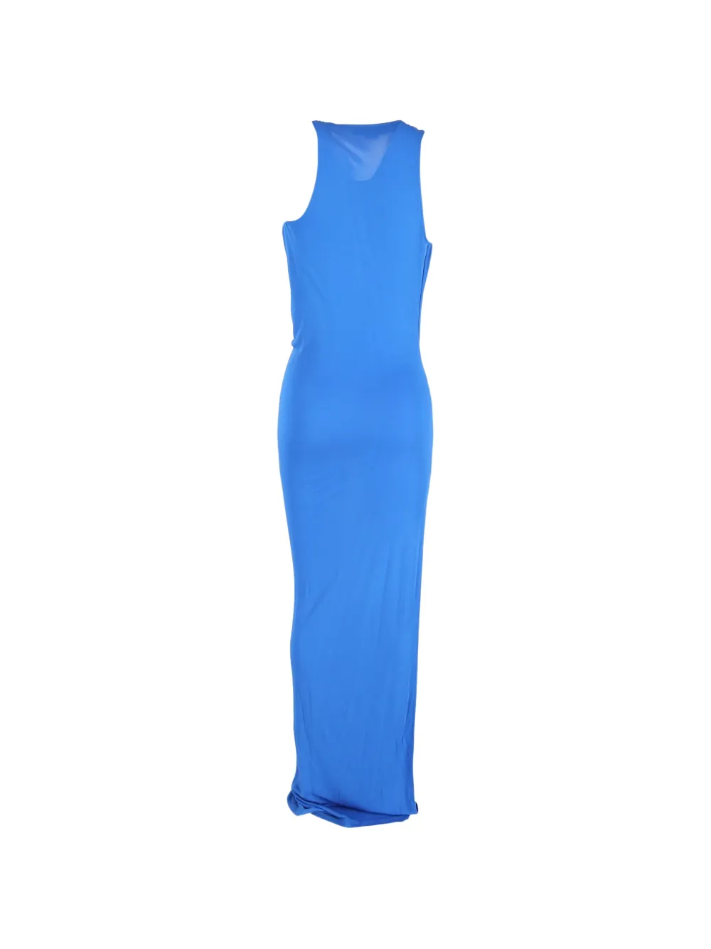 Stella McCartney Pre-Owned cowl-effect draped gown - Blauw