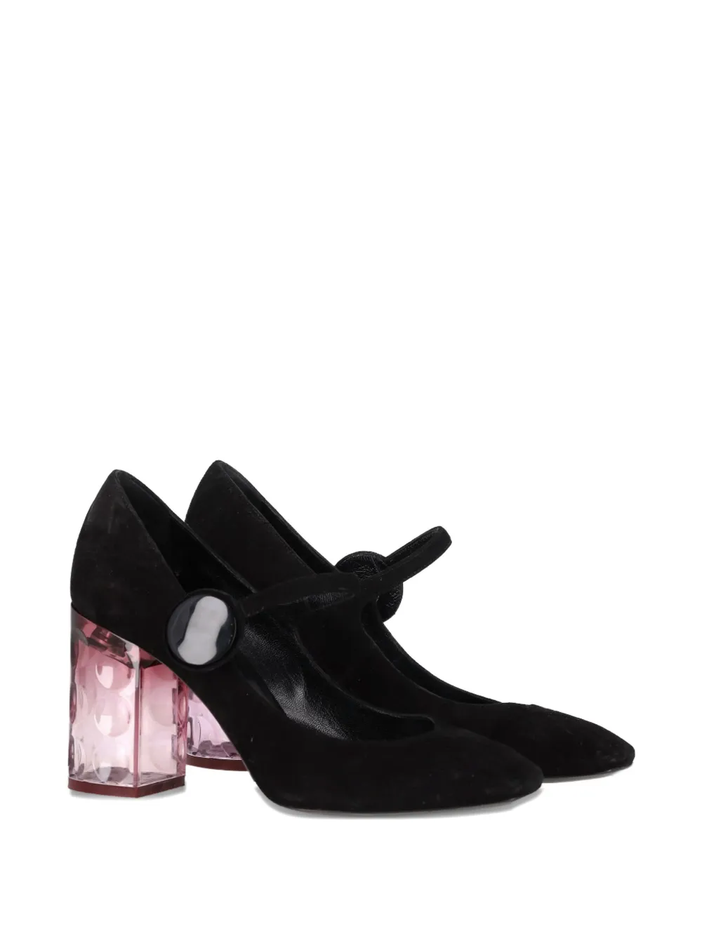 Nicholas Kirkwood Prism square-toe pumps - Zwart