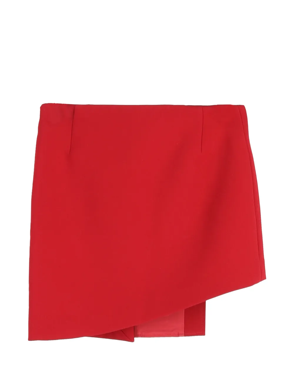 Versace Pre-Owned asymmetric button mini skirt - Rood