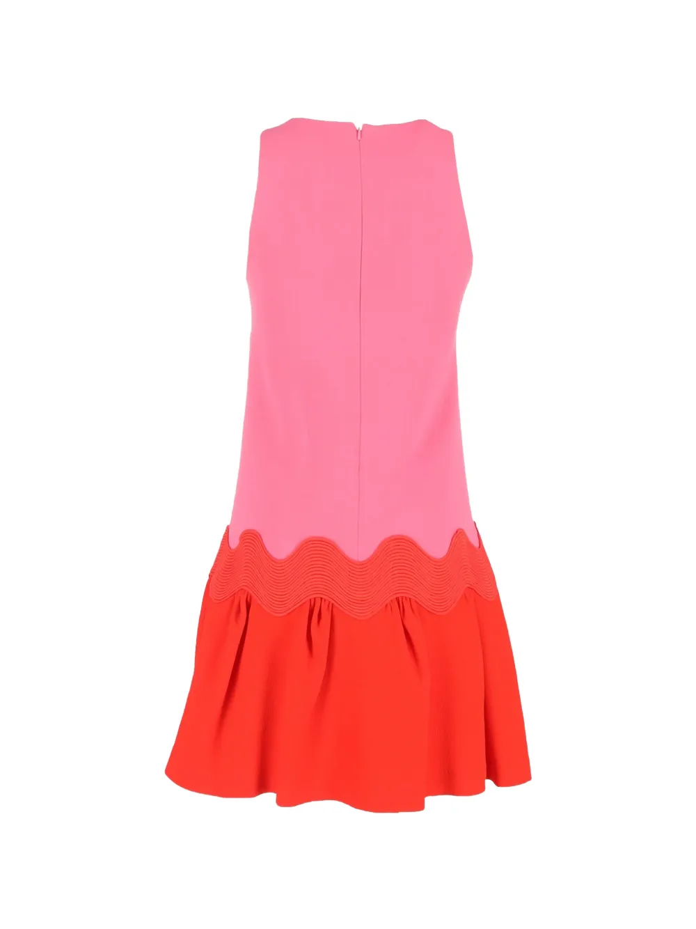 032c colourblock mini dress - Roze