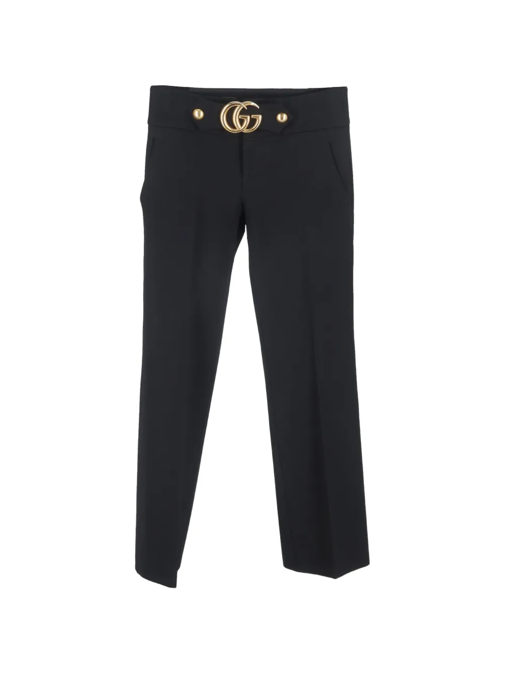 Gucci Pre-Owned GG logo trousers - Nero