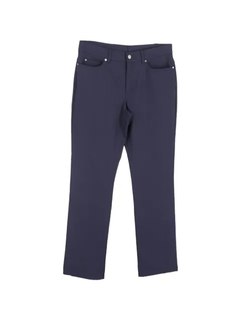 Escada Pre-Owned straight-leg trousers