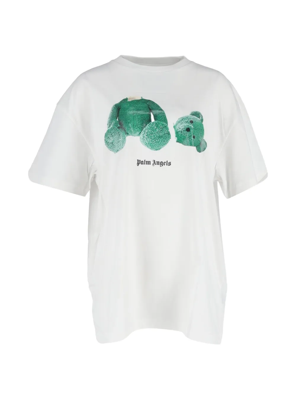 Palm Angels print short-sleeve T-shirt - Bianco