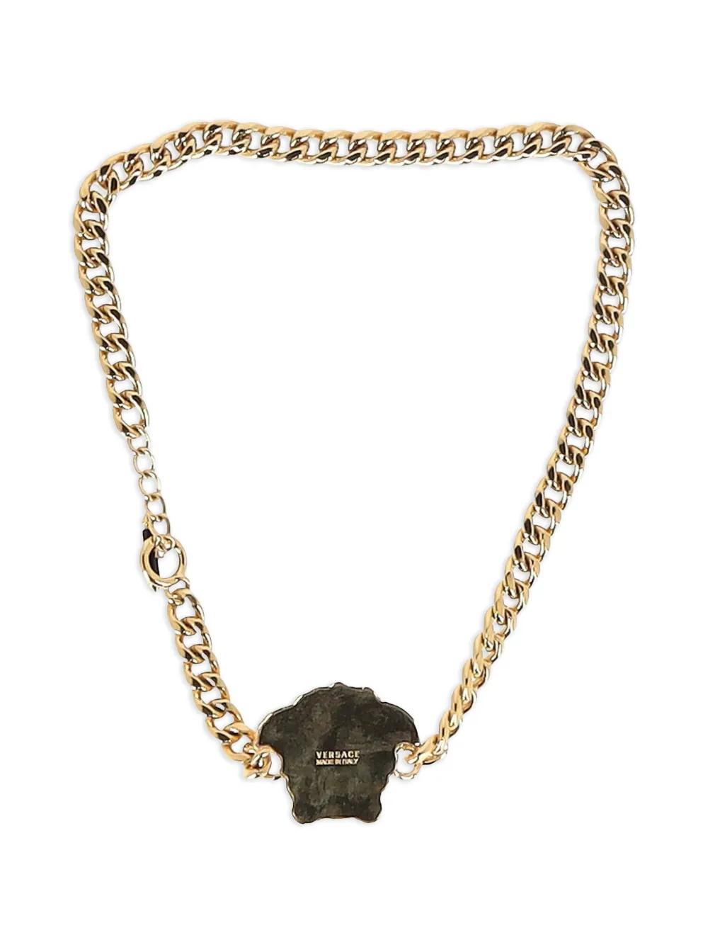  Versace Pre-owned Medusa Chain Belt - Gold 