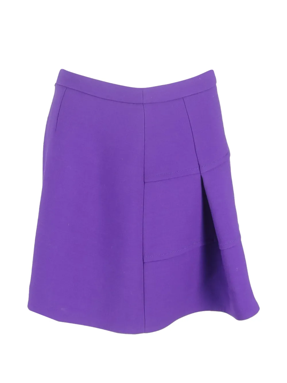 Victoria Beckham panel A-line midi skirt - Viola
