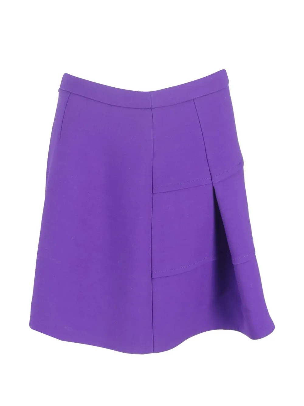 Victoria Beckham panel A-line midi skirt - Viola