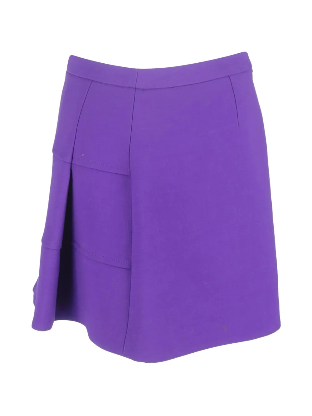 Victoria Beckham panel A-line midi skirt - Paars
