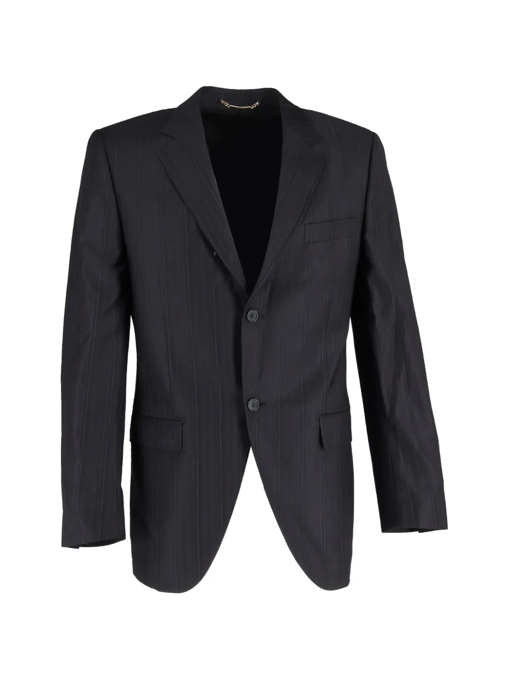 Dolce & Gabbana Pre-Owned striped single-breasted blazer - Nero