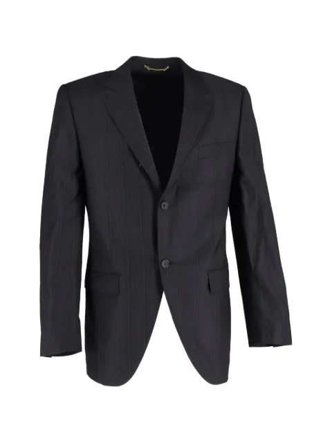 Dolce & Gabbana Pre-Owned striped single-breasted blazer