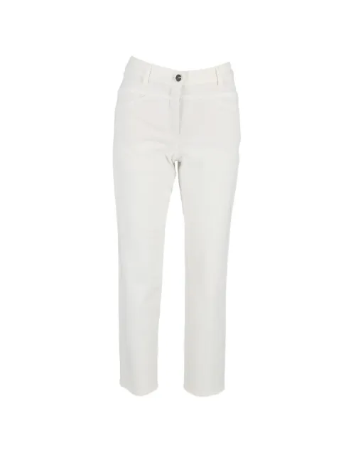 Escada Pre-Owned high-rise straight-leg trousers