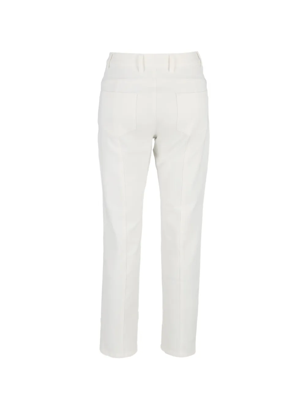 Escada Pre-Owned high-rise straight-leg trousers - Wit