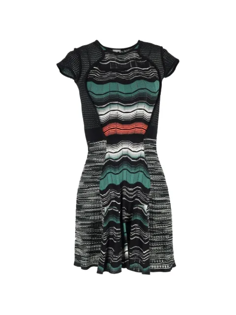 Missoni Pre-Owned wave-pattern knitted mini dress