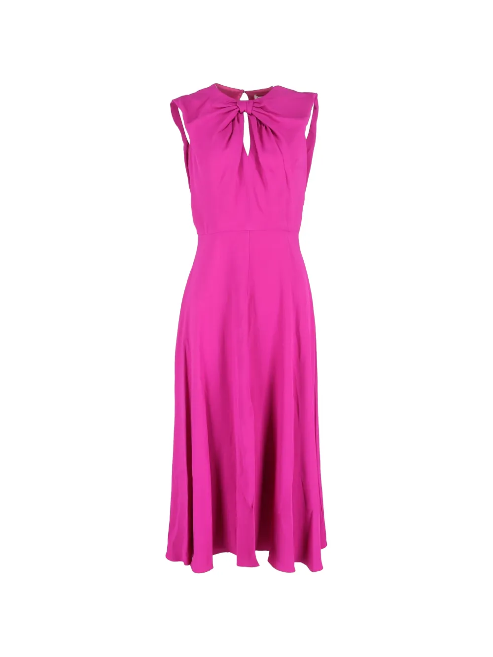 Saloni Marla draped midi dress - Rosa