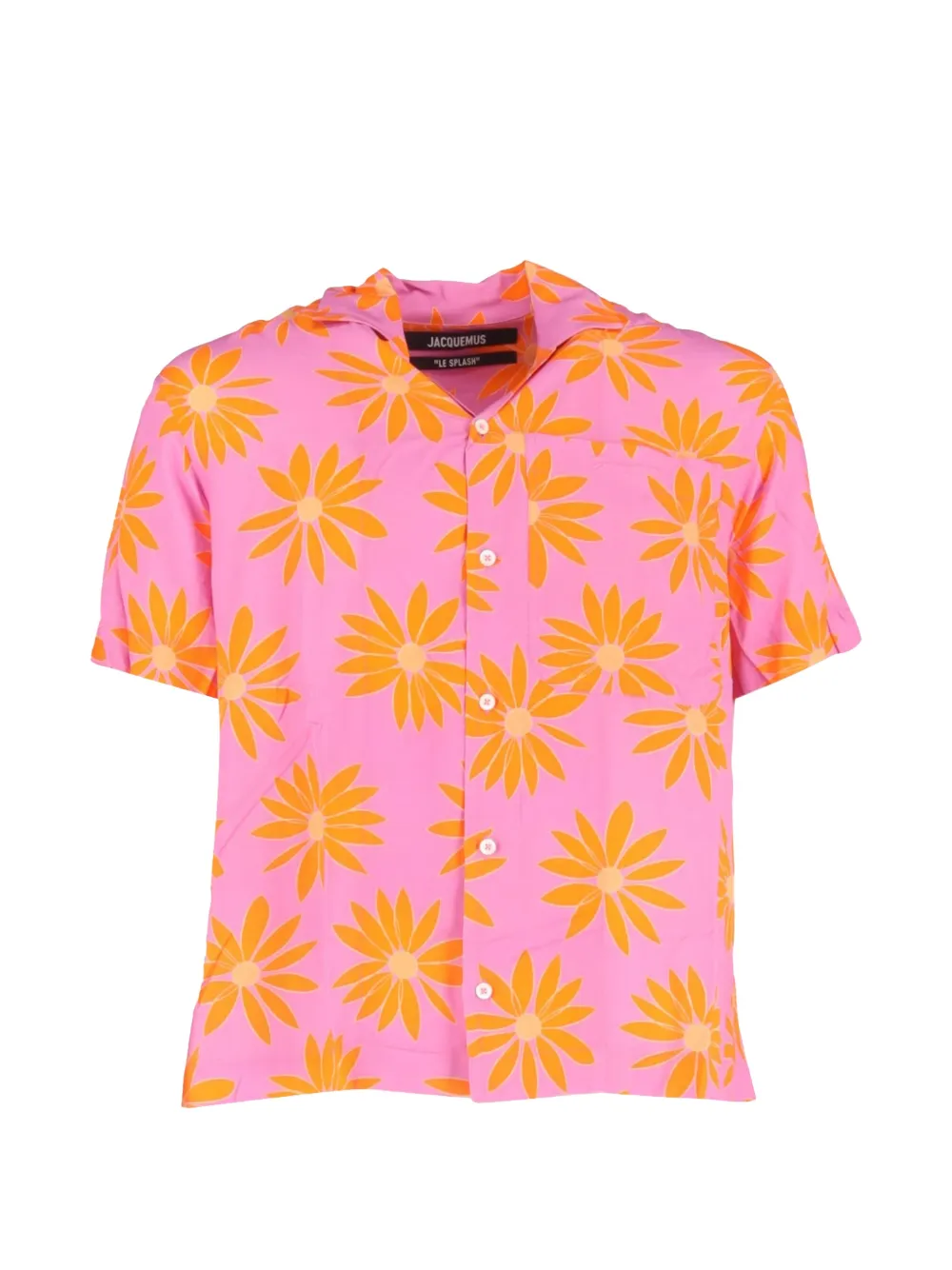 Jacquemus Pre-Owned Jean floral-printed shirt - Rosa