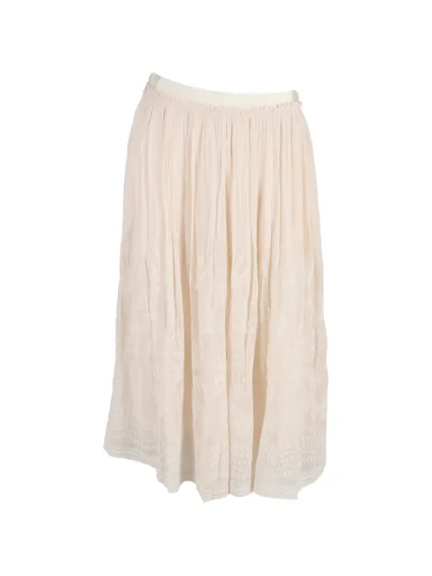 Vanessa Bruno Gonna midi con ricamo