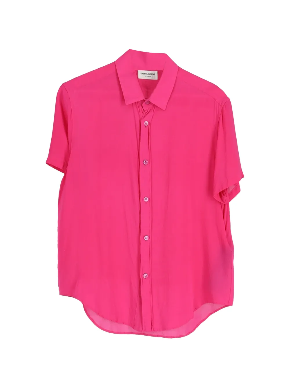 Saint Laurent Pre-Owned 2022 short-sleeve shirt - Rosa