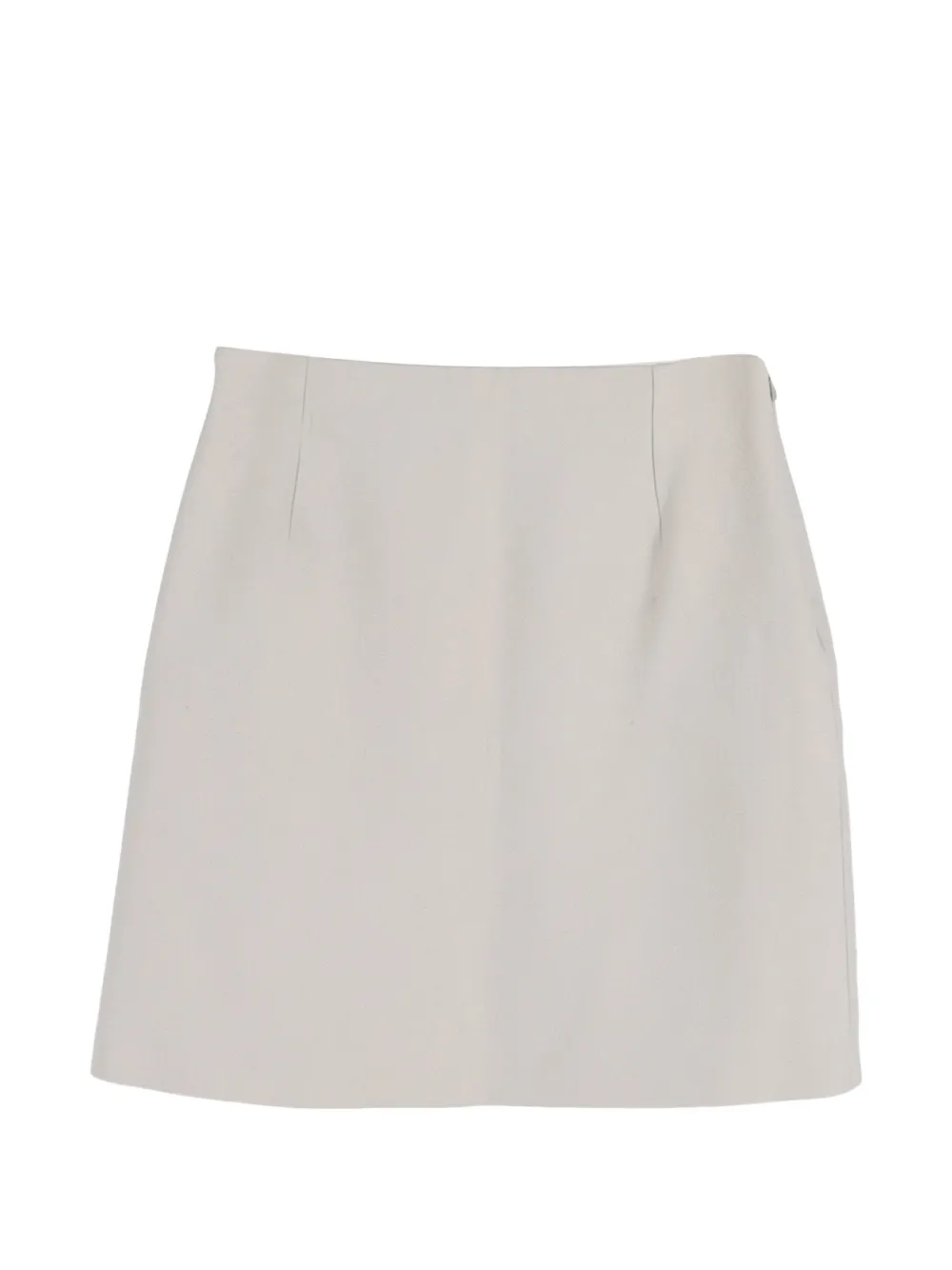 BOSS A-line mini skirt - Weiß