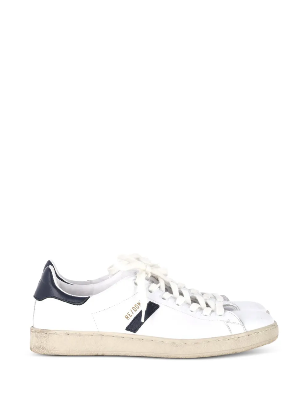 RE/DONE leather sneakers - Bianco